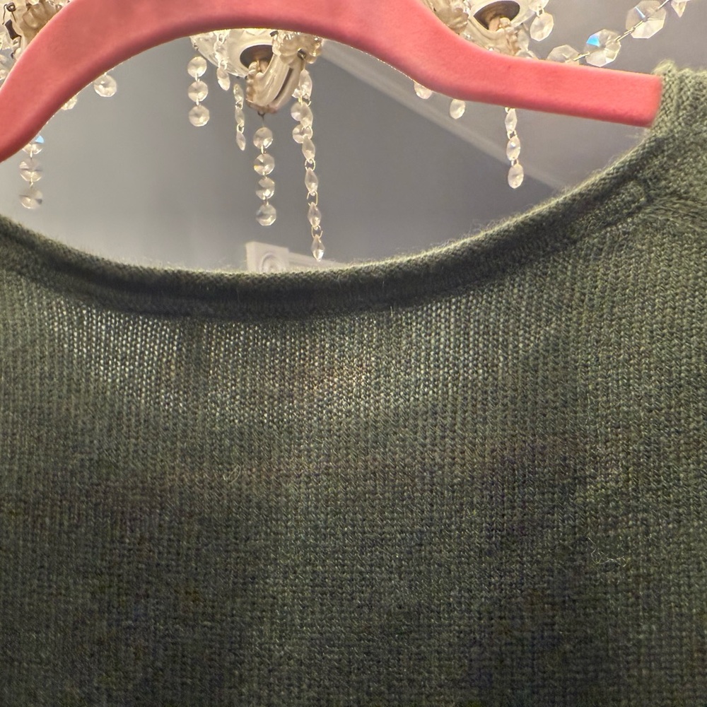 Green Absolut Cashmere Sweater - Picture 8 of 11